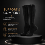 ORIELYA - Zipper Compression Socks